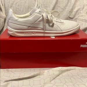 White Puma Sneakers